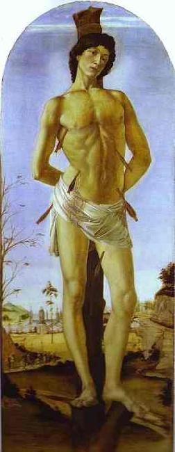 Sandro Botticelli Sebastian France oil painting art